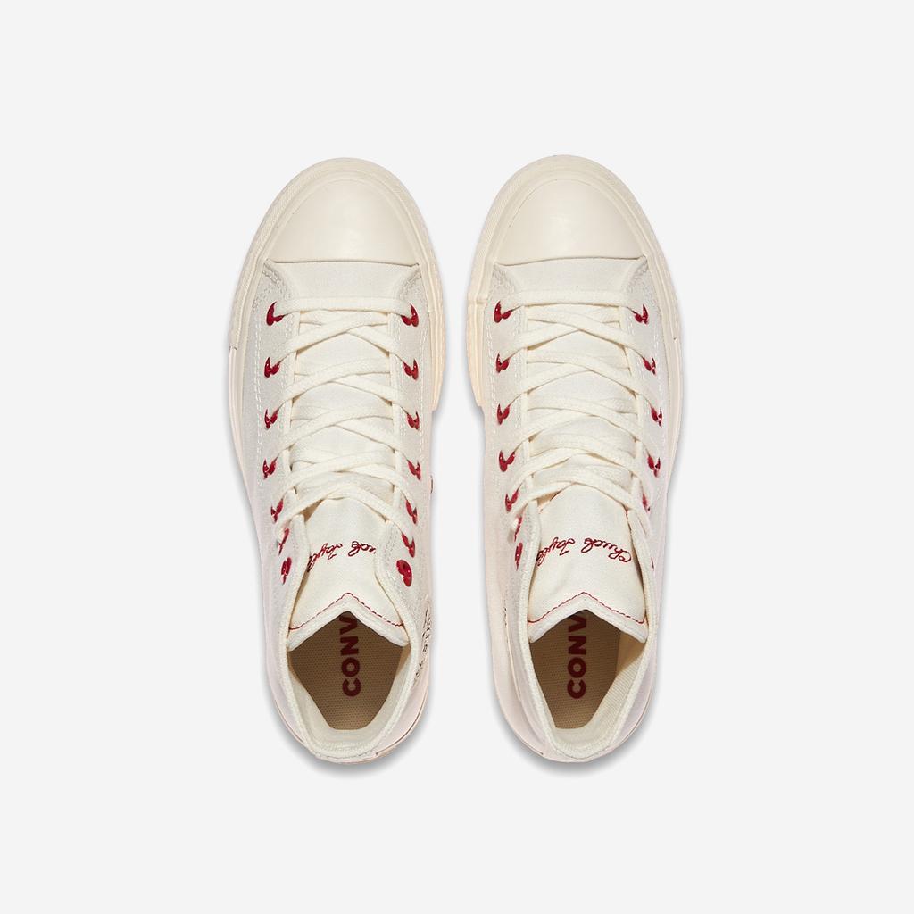 [Converse] Chuck Taylor All Star Lift Hearts Vintage White [A19058C] [Shipped from Korea] 100% Authentic