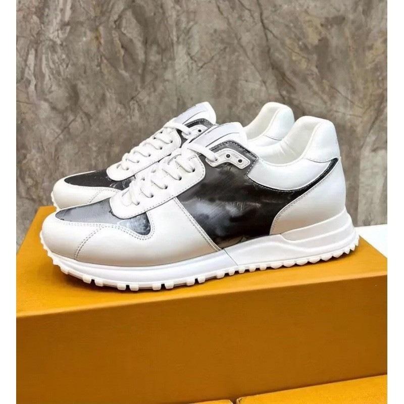20 neue Leder-Low-Top-Rundkopf-Sportschuhe und Freizeitschuhe aus Naturleder, erste Schicht Rindsleder