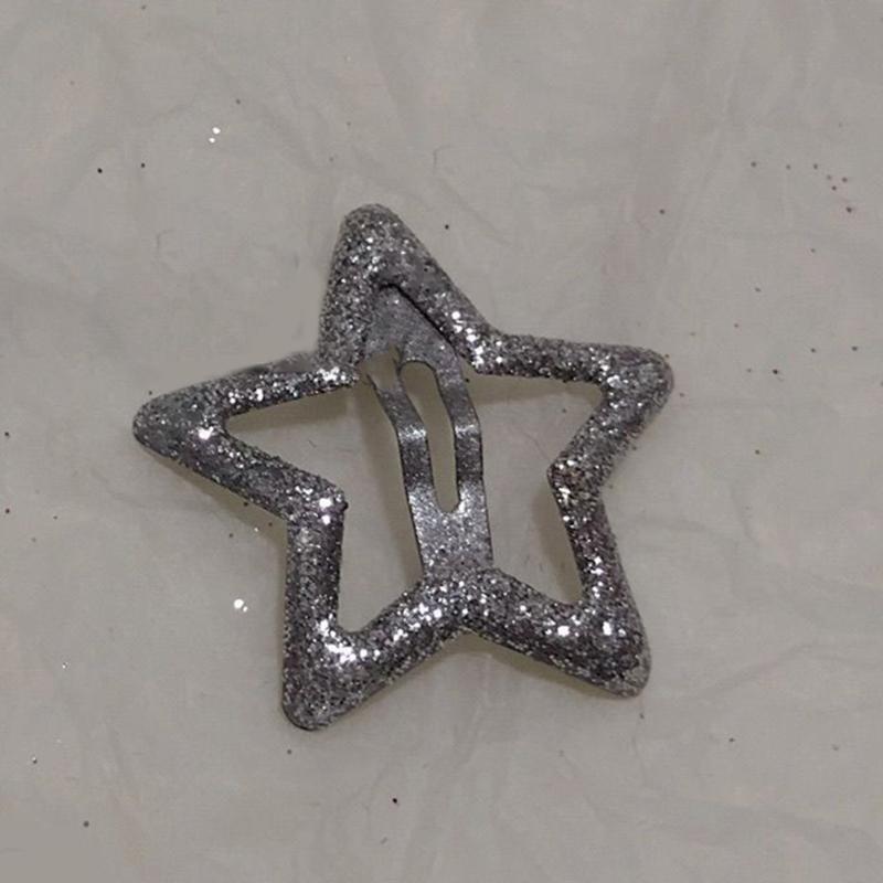 Mini Star Hair Clip Kids Glitter Metal Hair Clips Barrettes Hairpins Girls Hair Accessories Headwear Styling Tools
