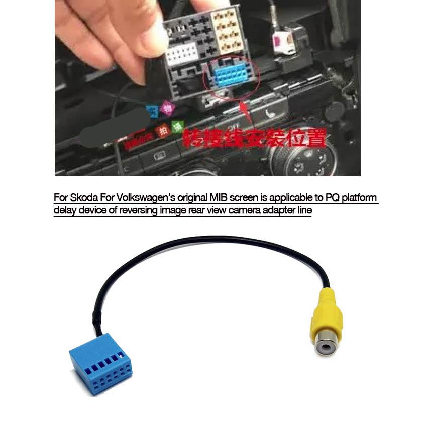 Car Rear View Wireless Camera For Volkswagen Passat R36 (4D) B6 B7 5D 2009~2018 Night Vision Waterproof  Hd Camera / RCA