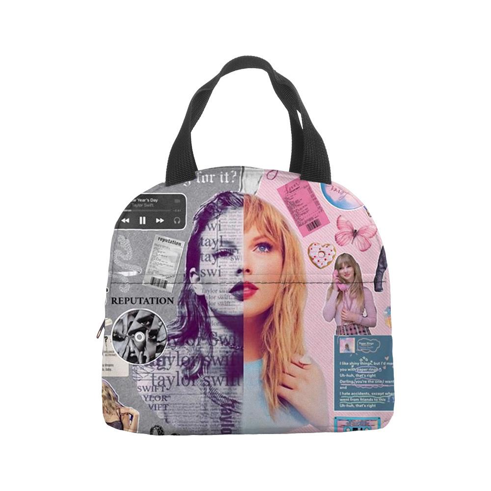 Taylor Swift Taylor Swift Portable Lunch Bag Large Capacity Thermal Bag Lunch Box Children S Meal Bag Lunch bag