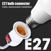 Plug Switch E27 Lamp Base with Switch Adjustable Flexible Light Holder Durable Direct Plug  Bedroom