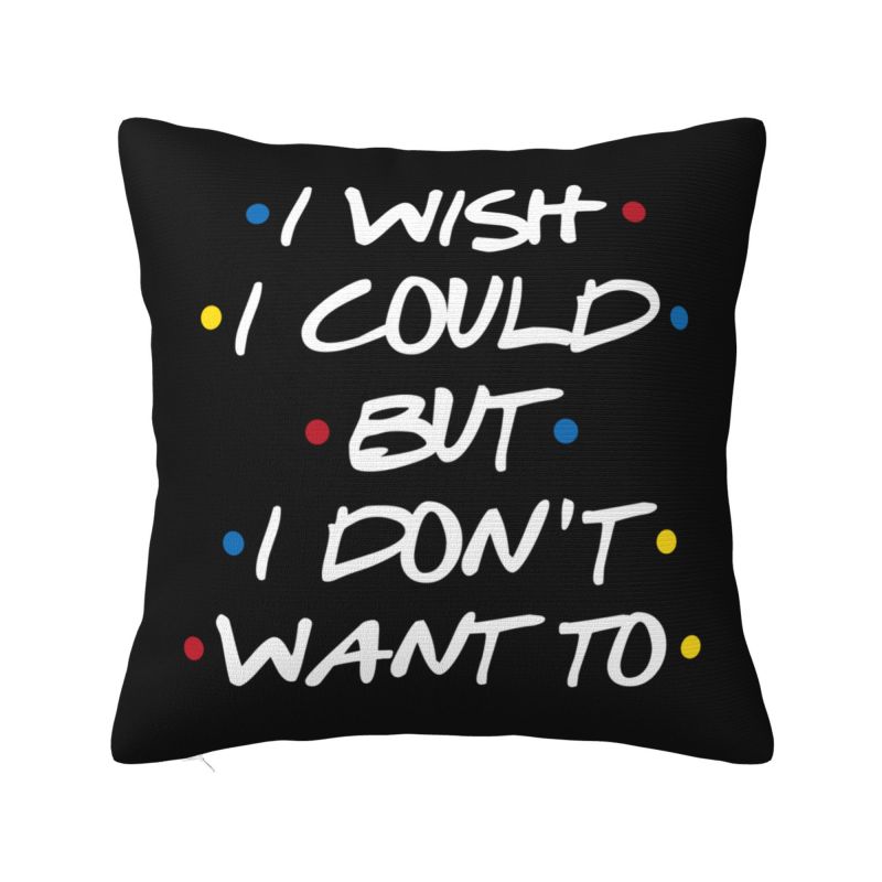 Nordic Style Funny TV Show Friends Collage Cushion Covers xcm Velvet Pillow Case for Sofa Square Pillowcase Home Decorative