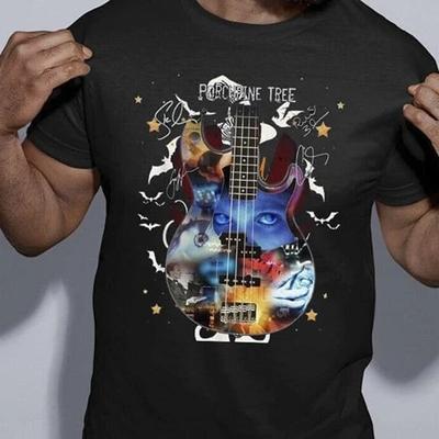 Neuer Porcupine Tree Gitarrist Signiertes Geschenk Für Fans Unisex Alle Größen 100% Baumwolle T-Shirt Herren T-Shirts Top