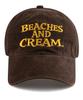 Bichiseuaenkeulim Big Logo Cation Ball Cap-Brown