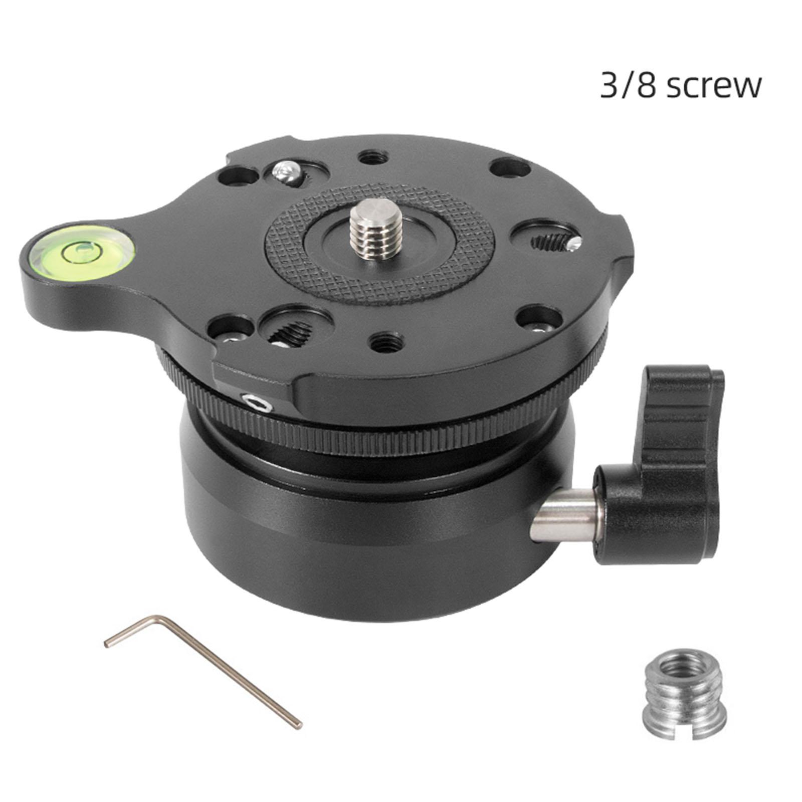 Universal Level Adjustment Mount Panoramic Head Tripods DSLR Camera Adjustment Table Base for Dslr Camera Tripods