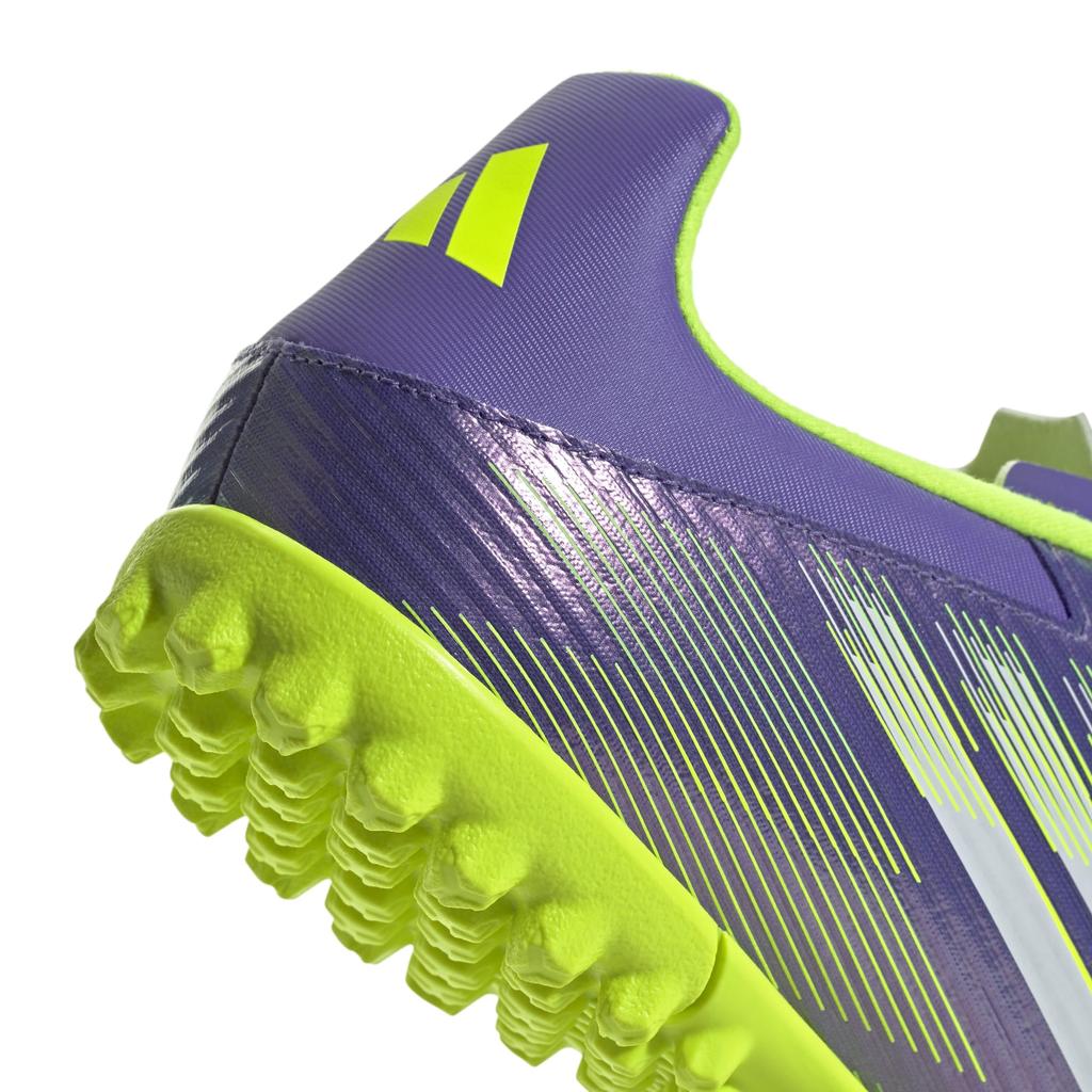 Adidas F50 Club TF Futsal Unisex Purple Lemon Size Cm Shoes, Adult, NIL89, Rush/Footwear White/Lucid (JI0026), 28.0