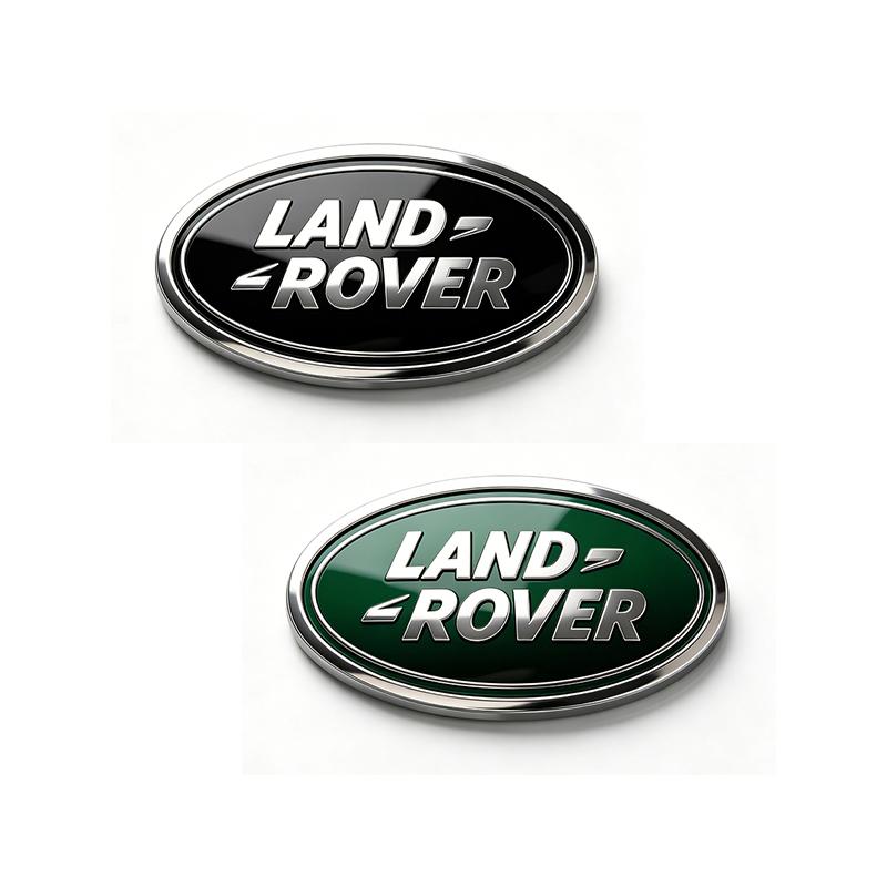 1 pz 23*43mm Adesivo Decorazione Logo Stemmi Volante Auto per Land Rover Freelander Defender Evoque Emblema Sport Rnage Rover 2 3