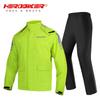 Heavy Duty Waterproof Motorcycle Rain Suit Set Riders - Full Body Raincoat Pants Windproof Breathable Use