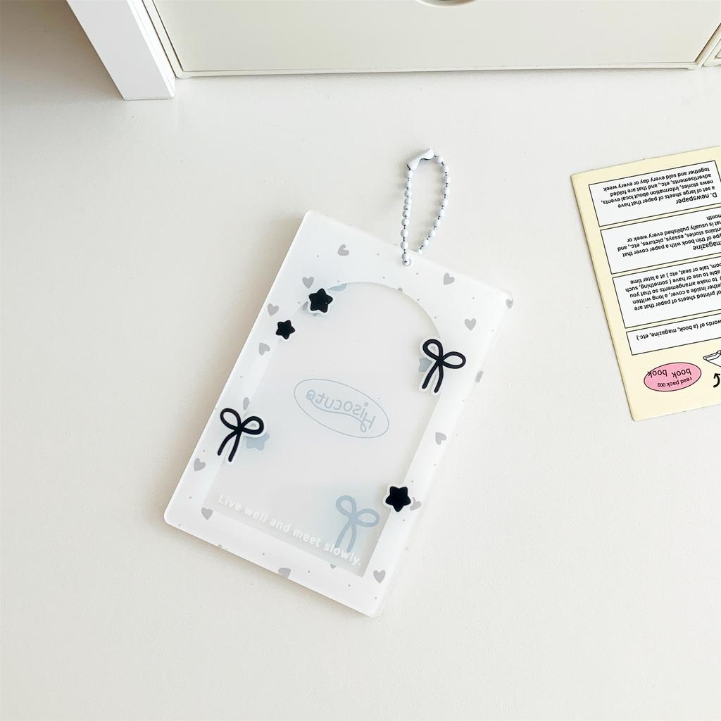 Instagram Style 3inch Acryl Pocard Holder K-Pop Idol Fans Small Pocard Frame Case ID Card Licence Protective Cover