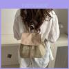 Stylish Summer 2024 Casual Backpack Large Capacity Commuter Bag For Women In Black White Khaki And Brown