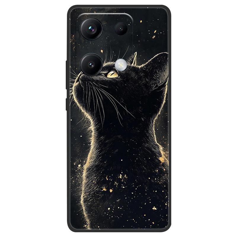 For Redmi Note 14S 4G Phone Case 14 s Marble Painting Pattern Soft Silicone Anti Drop Cover For Xiaomi Redmi Note 14S Shell