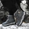 Children Warm Snow Boots Kids Winter Cotton Shoes Non-slip Snow Outdoor Warm Plush Boots High Top Warm Furry Footwear Waterproof Warm Sneakers