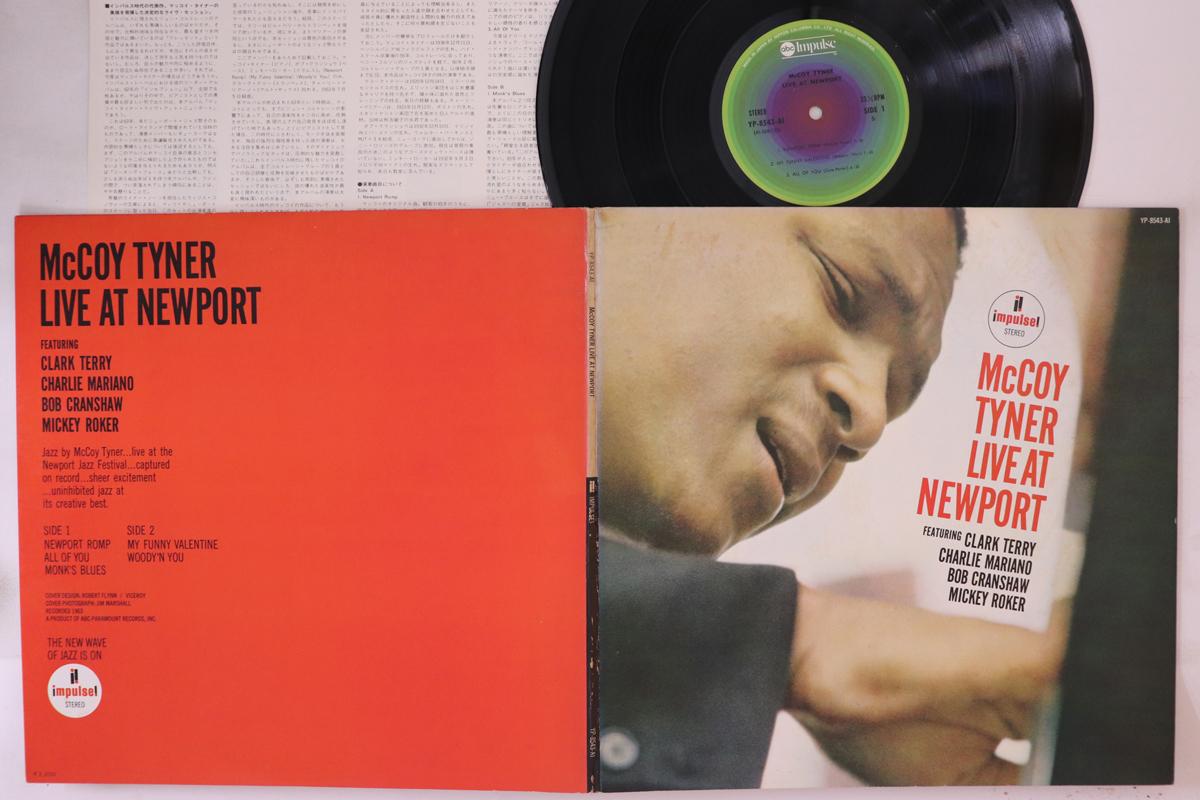 

LP Record MCCOY TYNER - Live At Newport YP8543AI IMPULSE 1976 Japan Jazz