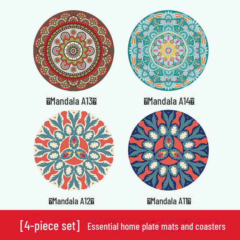 Hitzebeständiger, süßer Teeuntersetzer – rutschfeste, isolierende Gummimatte