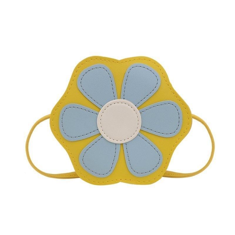 Fashionable Kids Flower Crossbody Bag Cute Girls Shoulder Bag Mini Coin Purse