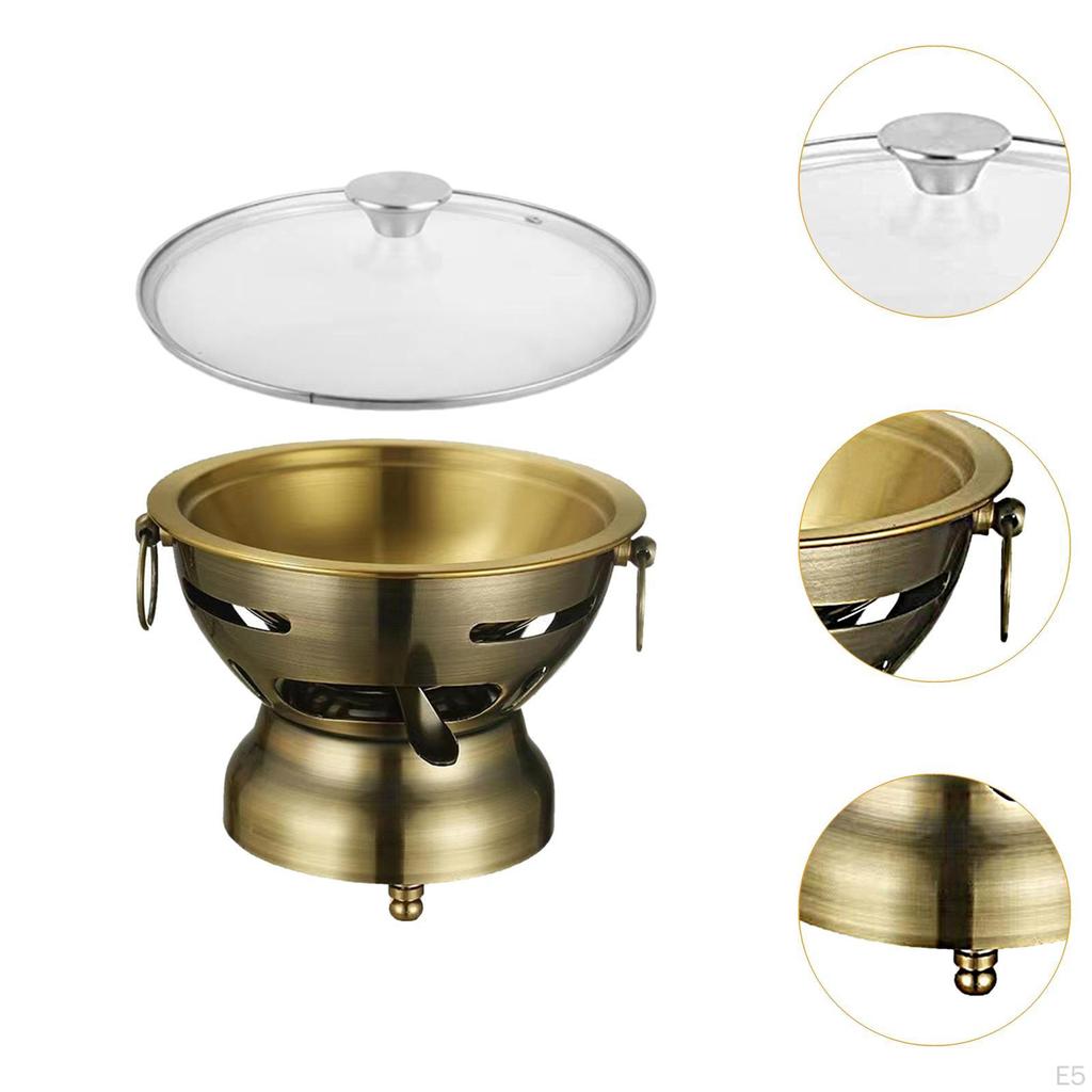 Alkoholgryte Kinesisk lite kjøkken Kokekar Suppe Hotpot Tradisjonell