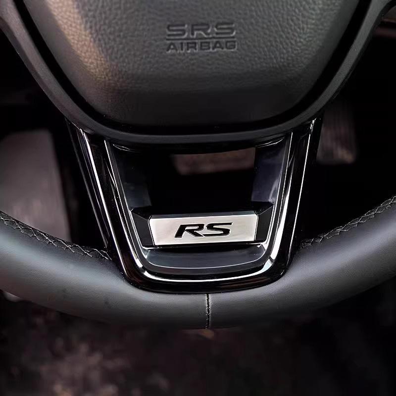 

ABS Car Steering Wheel Emblem Sticker Accessories For Honda Civic Fit Jazz Accord Pilot CRV Odyssey Passport ZRV/USA-HRV INSPIRE