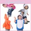 Haaienkostuum voor kinderen in 3 kleuren – Lief haaienpak voor feestjes