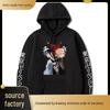 Tokyo Revengers Anime Print Loose Hooded Sweatshirt