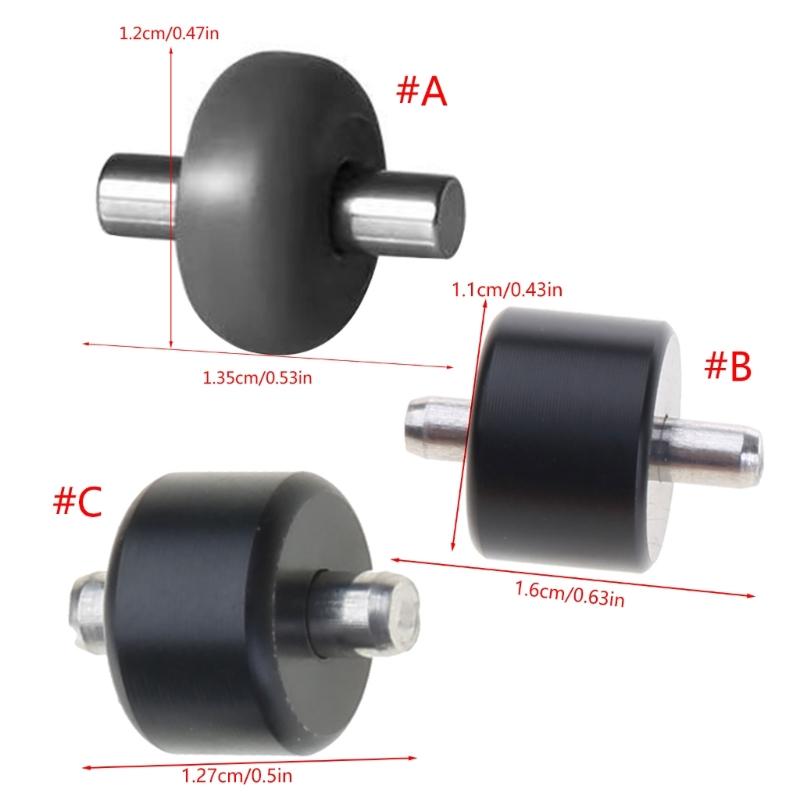 Rad Metall Staubsauger Rollen Ersatzräder für Boden Gerät Drop Shipping