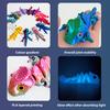 3D Printed Chameleon Articulated Flexible Animal Toy with Movable Joints Stress Relief Fidget Toy for Adults Home Office Desktop Decor