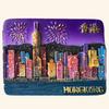 China Hong Kong Fridge Stickers Tourist Souvenirs Fridge Magnets Home Decor Wedding Gifts Photo Wall Magnetic Stickers