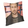 Federa Cuscino Attore Canadese Ryan Gosling 45x45cm Decorazione Casa Stampa 3D Cuscino Decorativo per Auto Due Lati