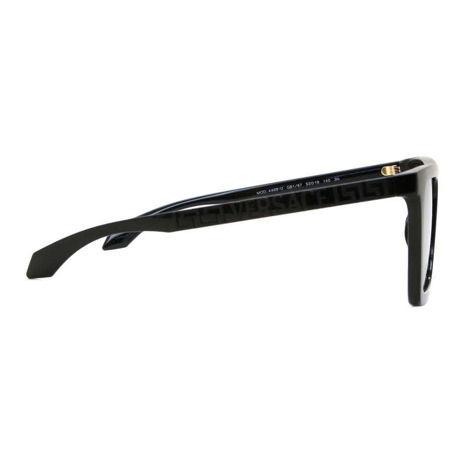 Versace Logo Nylon Square Sunglasses Men sunglasses Black VE4468U-GB1/87