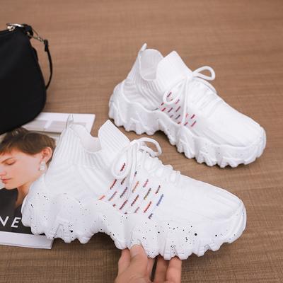 Sneaker Women Mesh Platform Woman Autumn Sport Shoe Female Casual Vulcanized Ladies Plus Size Lace Up Breathable Footwear