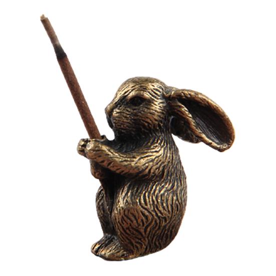 Настольный мини-милый орнамент, скульптура, статуя животного китайского зодиака, держатель для благовоний 4