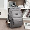 Schoolbag Korean version ins trendy cool dark wind large capacity leisure travel backpack high quality teen student backpack