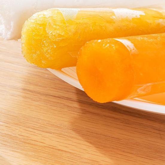 100 Pcs Disposable Popsicle Bag with Funnel Transparent Freezer Tubes for Healthy Snacks Yogurt Sticks Juice Smoothies Easy
