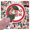 10/30/50/100 Stück Japan Anime SPY×FAMILY Aufkleber Niedliche Cartoon Anya Forger Decals Spielzeug DIY Handy Gepäck Ästhetischer Aufkleber für Kinder