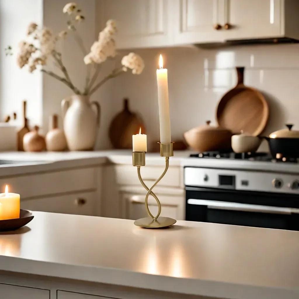 Vintage European Iron Art Candlestick Decoration Jewelry Display Storage Tray Ins Aromatherapy Candle Ambience Decorative Tray