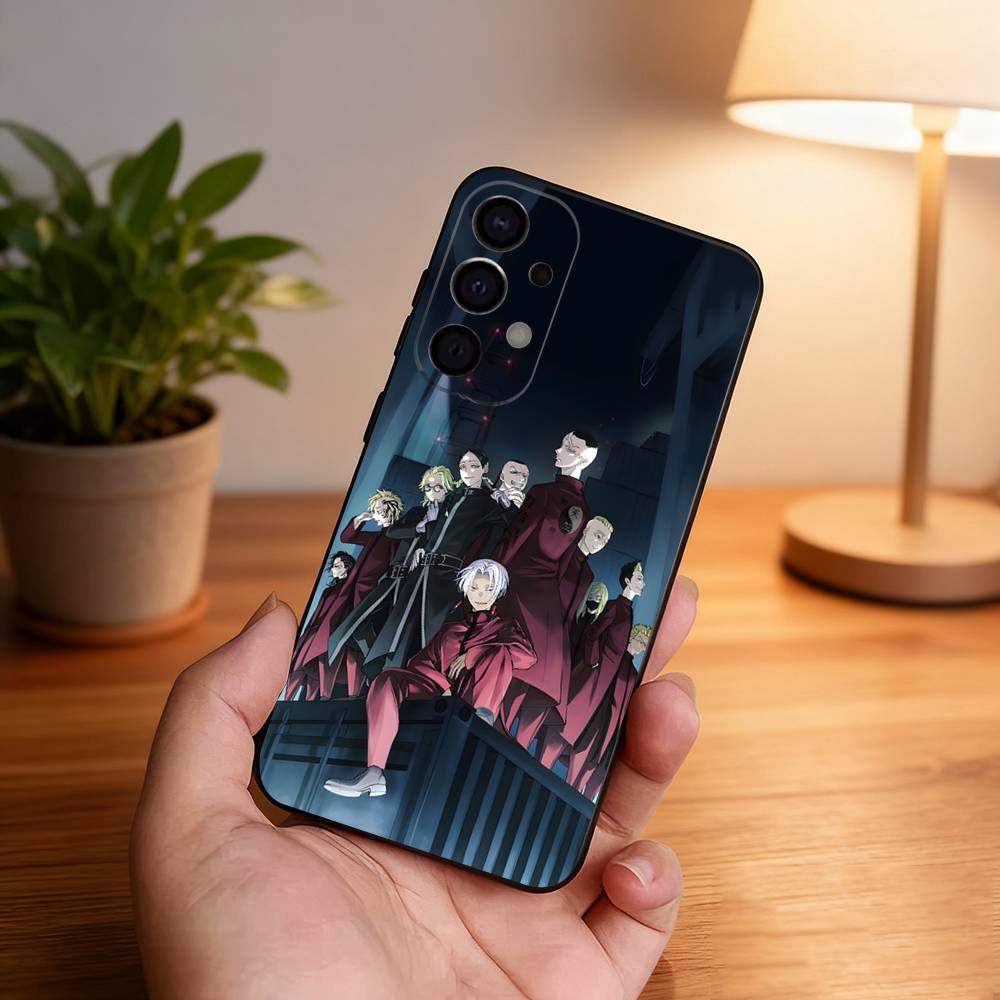 

Tokyo Revengers Cool Phone Case For Samsung S25,S24,S21,S22,S23,S30,Ultra,S20,Plus,Fe,Lite,5G Black Cover Samsung S21lite