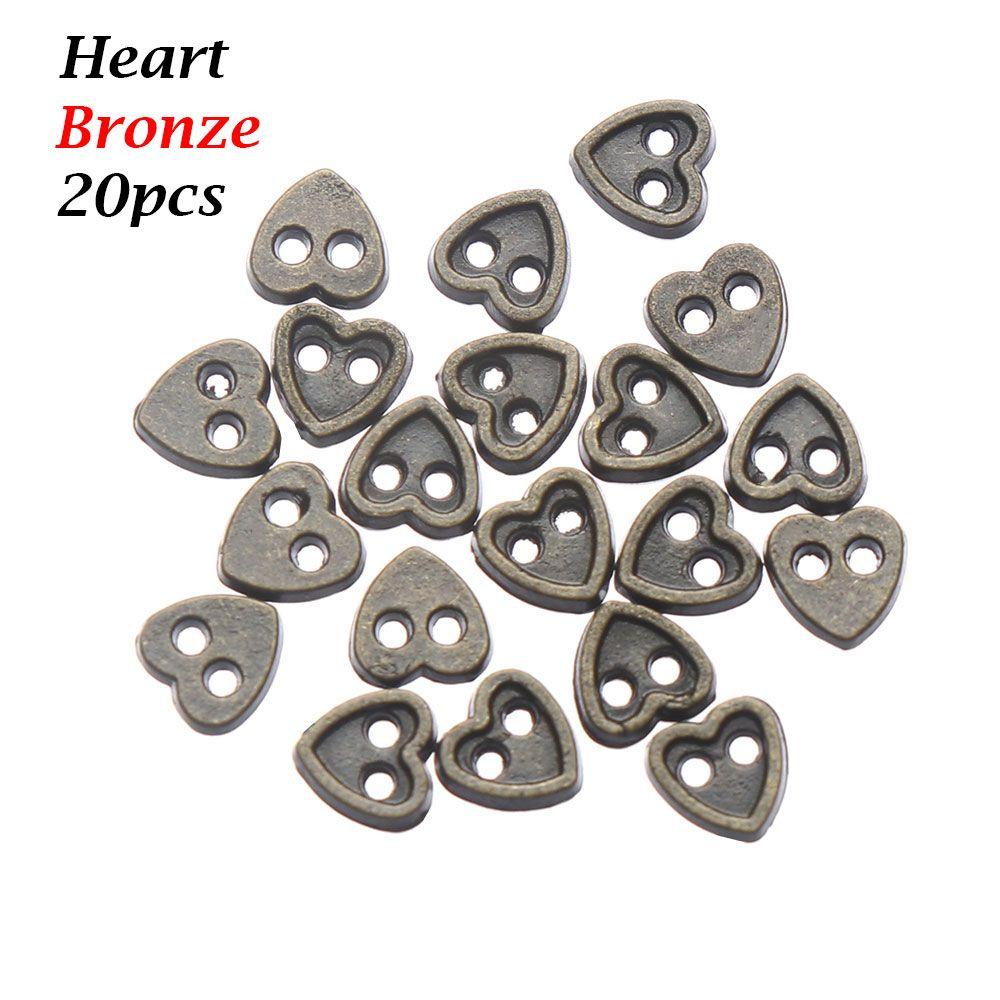 Style DIY Sewing Material Doll Clothes Buckles Metal Buckle Dolls Clothing Accessories Mini Buttons