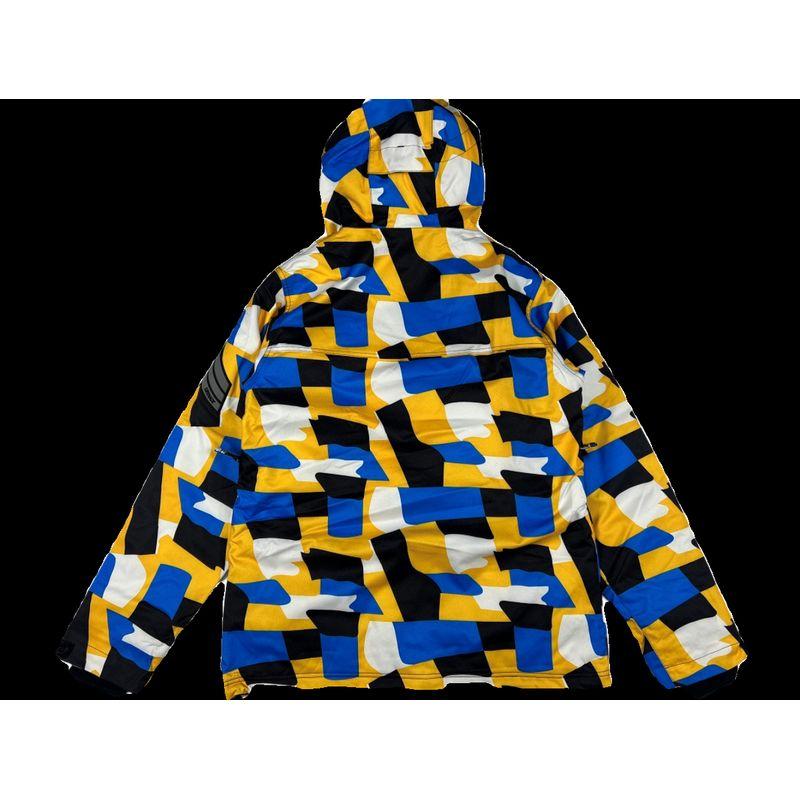 European and American Style Men's Outdoor Windproof and Waterproof Snowboard and Ski Jacket, Casual Loose-Fitting Autumn and Winter Padded Coat