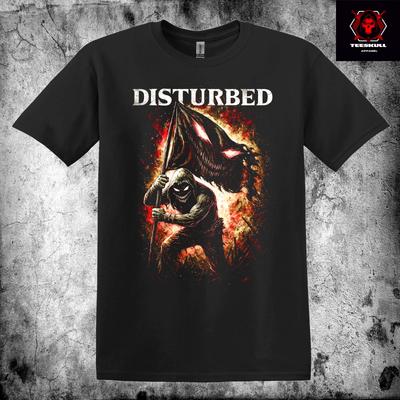 Disturbed Heavy Metal Rock Band Unisex Premium Cotton T-Shirt