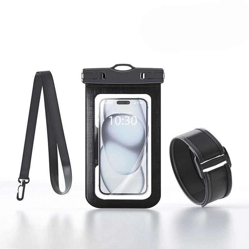 Mobile Phone Waterproof Bag - Touchscreen Waterproof for Swimming, Suitable for Diving, Seaside Drifting, Transparent Waterproof Cover