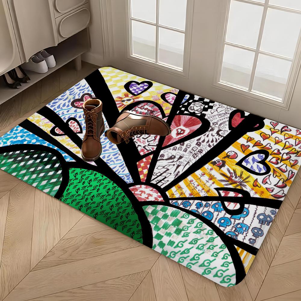 Britto Bathroom Mat Kids Room Bedroom Decoration Balcony Anti-Slip Doormat Living Room Bedside Area Rugs