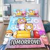 Exquisite 3D Lankyboxe Wallpaper Foxy Boxy Printing Bedding Set Duvet Cover Comforter Bed Adult Youth Girl Boy Gift