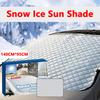 Magnetic General Car Snow Cover Windshield Snow Cover Winter Front Windscreen Anti-ice Cover for SUV Sedan Frost Protector