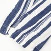 GIANNETTO Blue x White Striped Linen CORALLO Seersucker Jacket Jacket 46 blue/whiteUsed