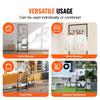 VEVOR Grid Wall Panels Tower Wire Gridwall Display Racks Double Side Gridwall Panels for Art Craft Shows Retail Display W/ Hooks