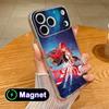 HSR Himeko Clear TPU Magsafe Mobile Phone Case for iPhone 17 16 15 14 13 12 11 Air Pro Max Plus Mini Colorful Cover