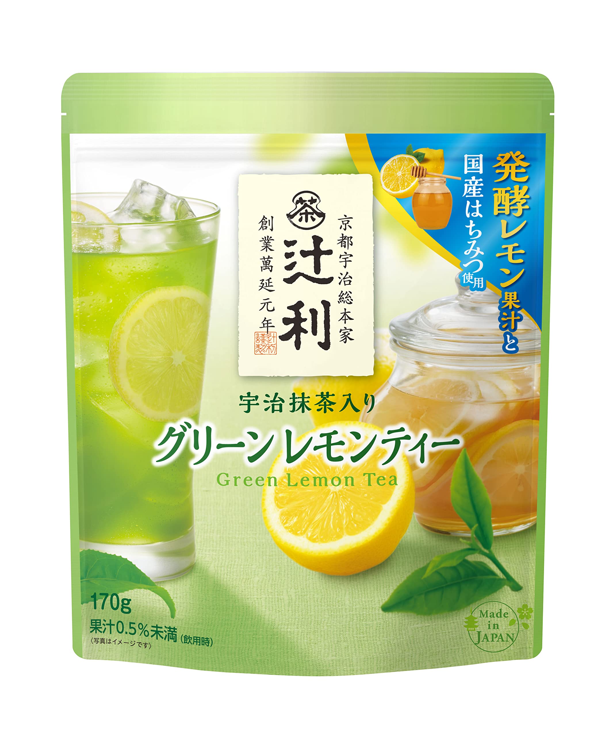 

Зеленый лимонный чай Tsujiri с Удзи Матча 170 г