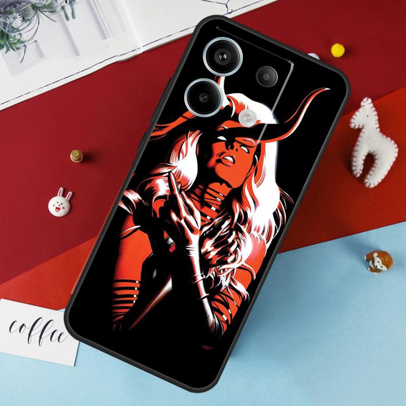 Devil Woman Case For Xiaomi Redmi Note 13 Pro 14 12 11 10 15 Pro Plus Redmi 10C 12C 13C 14C 15C 15 Cover