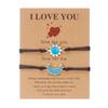 Night Sky Friendship Bracelet With Geometric Alloy Design For Couples And Students