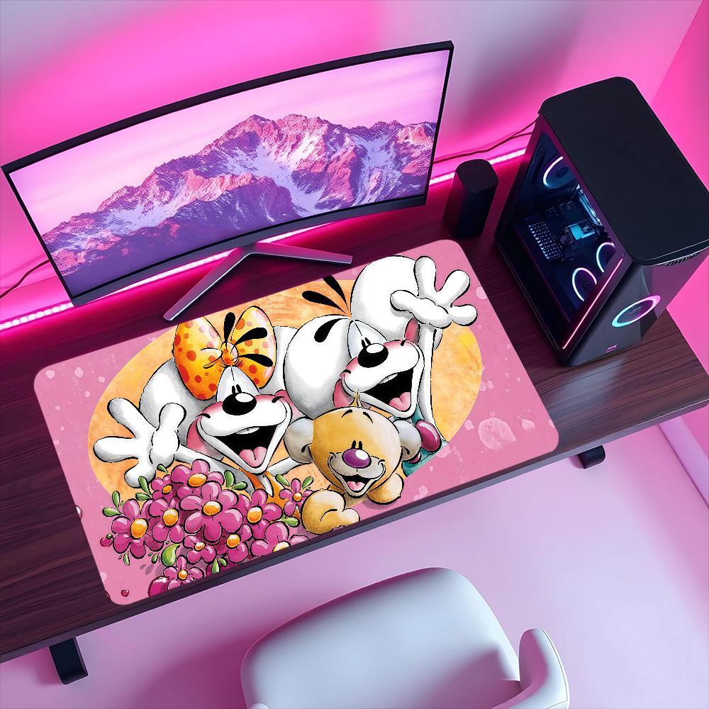 Comic Mouse Pad MousePad Non-slip Lockedge Cute Kawaii Office D-Diddl Student Gaming Thickened Large Writing Pad Cushion